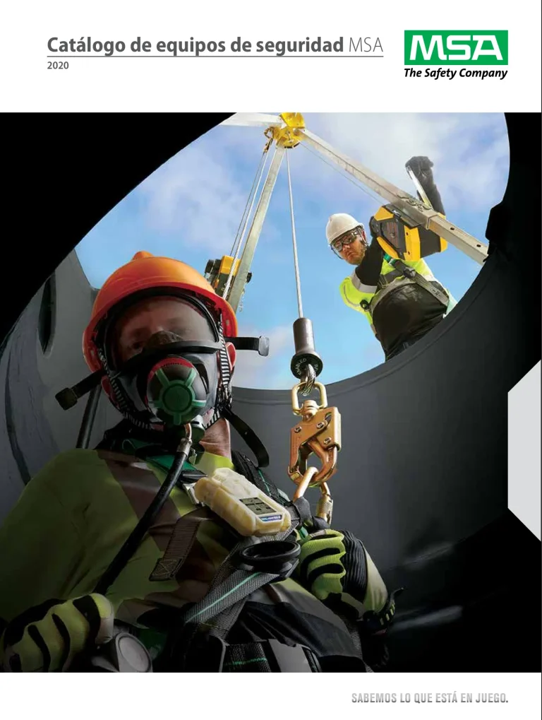 Portada de CATALOGO DE SOLUCIONES MSA