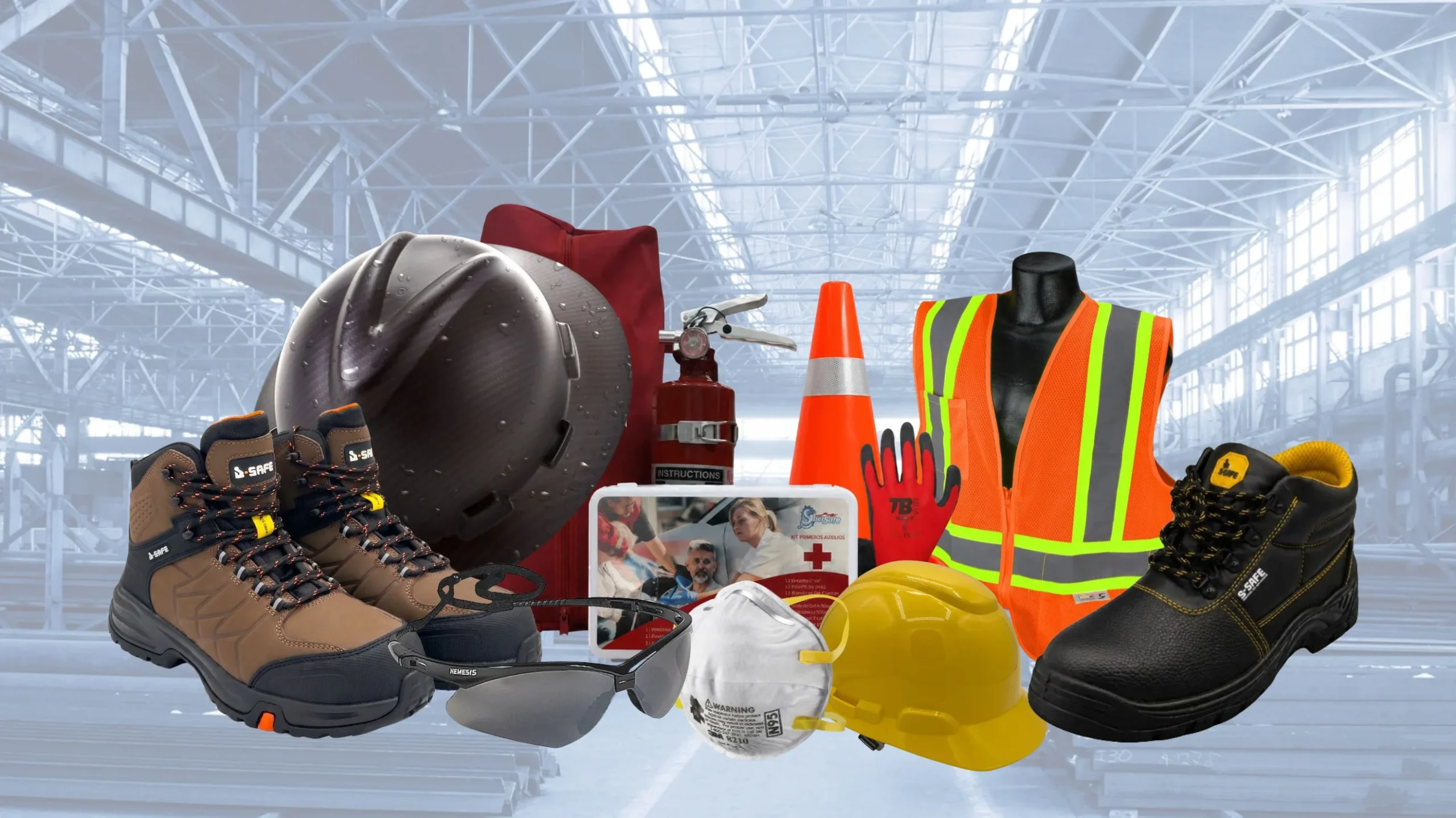 Equipos de protección personal y herramientas de trabajo